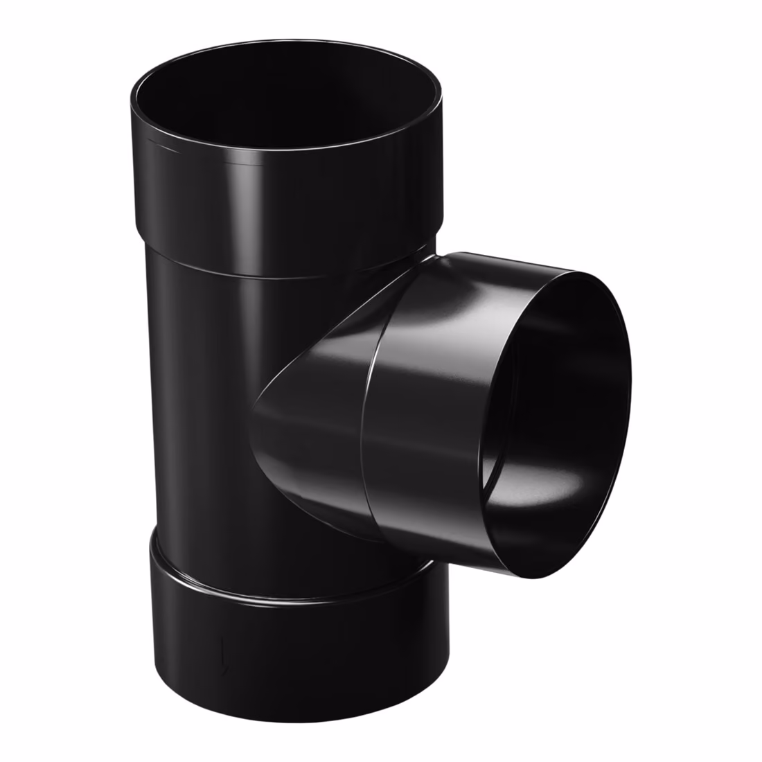 Trójnik Rynny 87,5° ProAqua 90 mm - czarny (RAL9005)