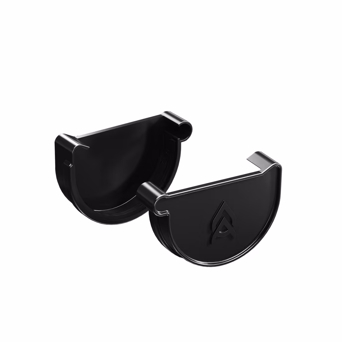 Denko rynny uszczelkowe lewe ProAqua 75 mm - czarny (RAL9005)