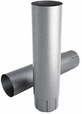 Rura spustowa systemu Budmat Flamingo 100 mm srebrny / 045 / 1 metr