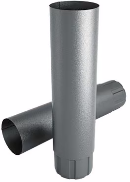 Rura spustowa Budmat Flamingo 100 mm metaliczny antracyt / 044 / 1 metr